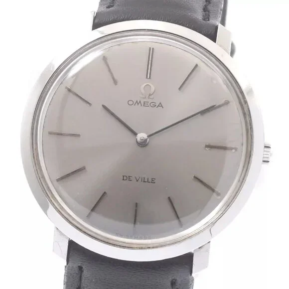 OMEGA De Ville 111.077 Cal.620 Silver Dial Hand Winding Men's Watch - Picture 10 of 12